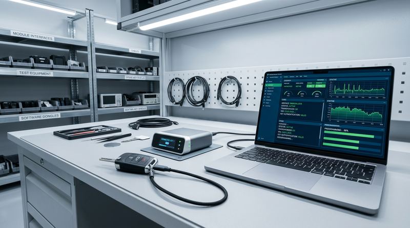 Programación de mandos de coche — máquina de diagnosis
